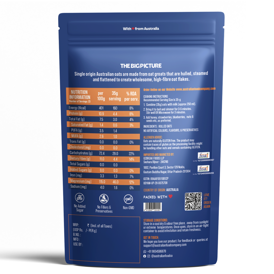 Rolled Oats pouch